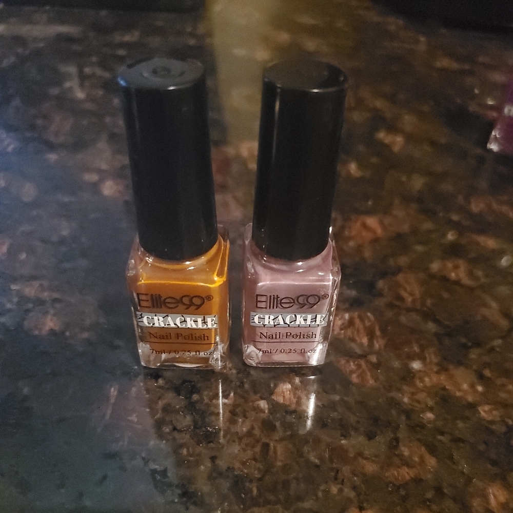 Elite99 Crackle Gel Nail Polishes | 2 For $9